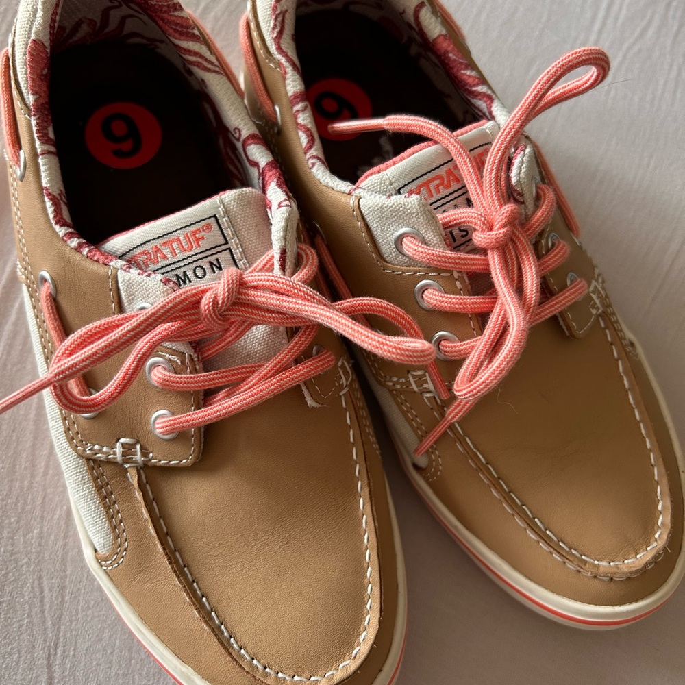 Tan Leather Flats by Sperry